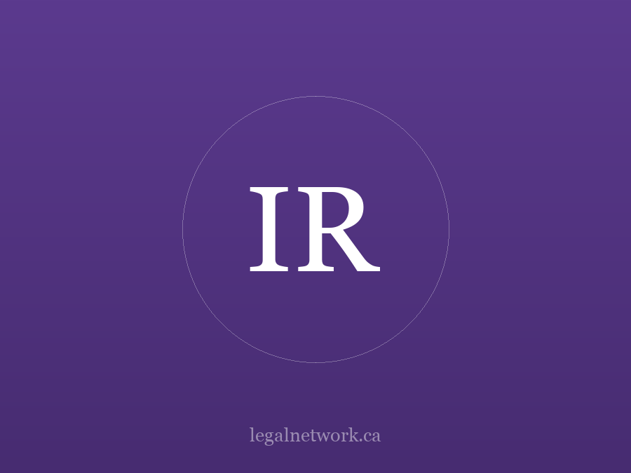 Listing placeholder IR